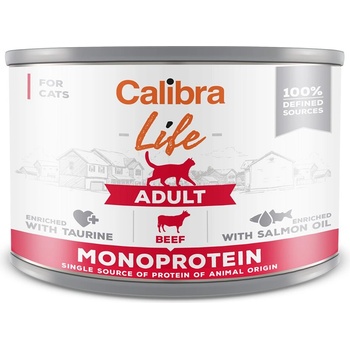 Calibra Cat Life Adult Beef 200 г
