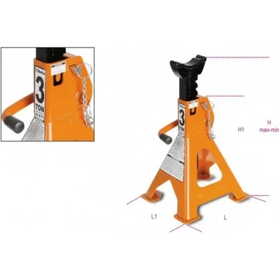 BETA TOOLS Комплект стойки Beta Tools 3010T за повдигане на автомобил 3010T (030100010)