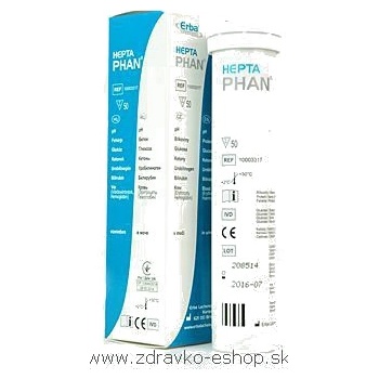 HeptaPhan diagnostické prúžky 50 ks