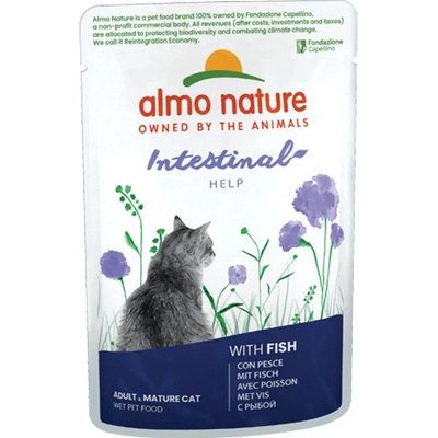 Almo Nature Holistic Intestinal Help Ryba 30 x 70 g