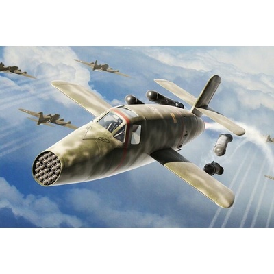 Brengun Bachem Ba-349 A Natter two in box plastic construction kit two pieces 1:144