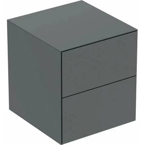 Geberit Стенен шкаф Geberit One lava mat, среден размер, с 2 чекмеджета, 45 см (505.077.00.3)
