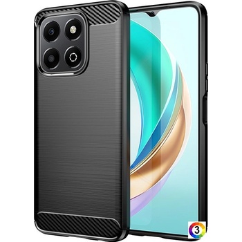 Huawei Honor X6b Удароустойчив Carbon Fiber Калъф и Протектор