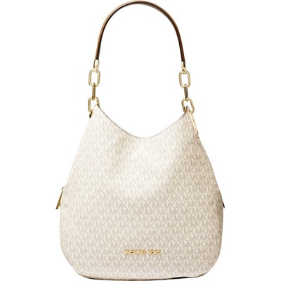 Michael Kors dámská kožená kabelka Lillie 30T9G0LE3B149 Vanilla/Acrn