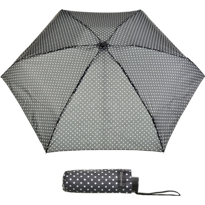 Snowball mini aluminium deštník skládací černý