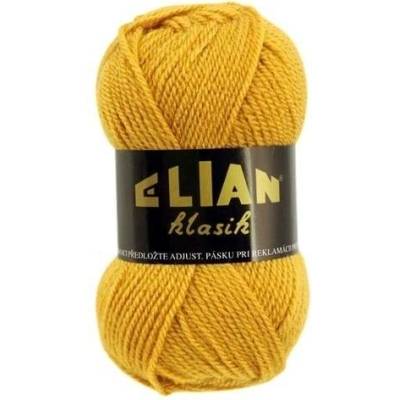 VSV Pletací příze Elian Klasik 5095 - žlutá antipilling
