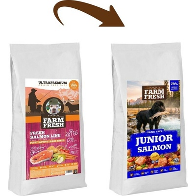 Topstein Farm Fresh Salmon Line Puppy/Active Large Breed 20 kg
