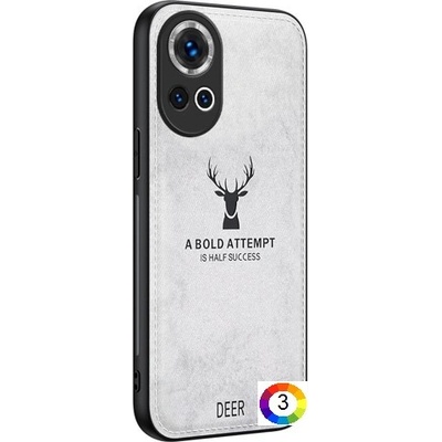 Huawei nova 13 Pro 5G Deer Pattern /Cloth Texture Удароустойчив Кожен Калъф и Протектор