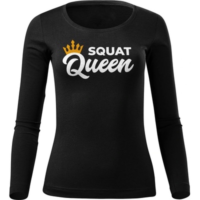 MOTIVATED fitness triko s dlouhým rukávem SQUAT QUEEN 418