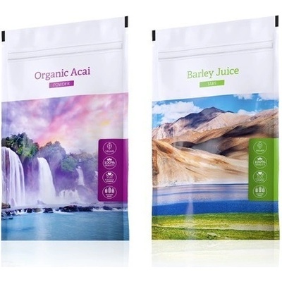 Energy Organic Acai powder 100 g + Barley Juice tabs 200 tablet