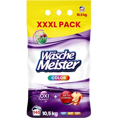 WäscheMeister Color Prací prášok 10,5 kg 140 PD