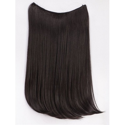 Vlasové příčesky HALO 40 cm - přírodní černá – Zboží Dáma