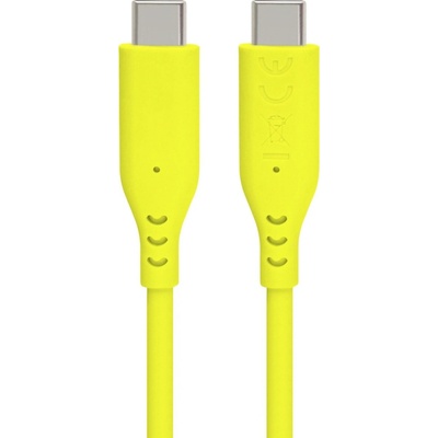 PremiumCord ku31sa15y s konektory USB-C 60W 480Mbps 1,5m žlutý