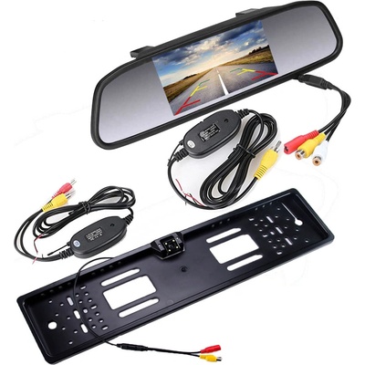 PODOFO Parkovací set LCD 4,3" + kamera 4 LED | Zboží Auto