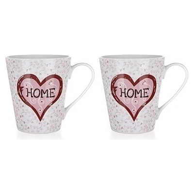 BANQUET Sada keramických hrnků HOME Coll. 2 x 330 ml