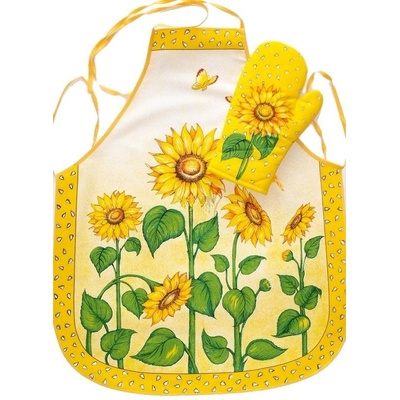 Forbyt Zástěra a chňapka Slunečnice