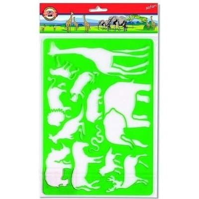 Koh-i-noor šablona zvířat Safari – Zboží Dáma
