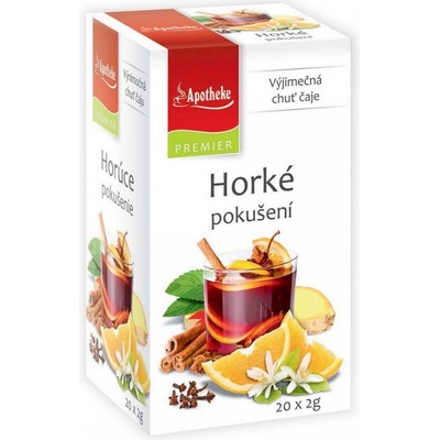 Apotheke Premier Horké pokušení čaj 20 x 2 g