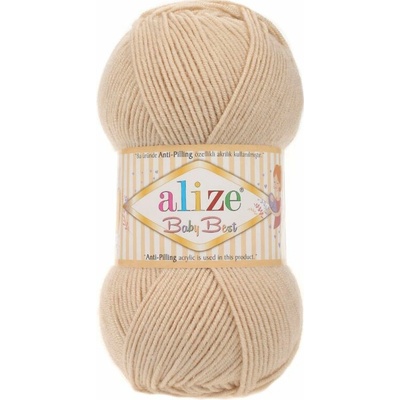 Alize příze Baby Best 310 světle béžová
