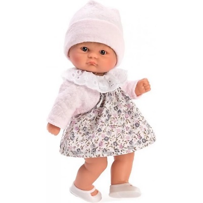Asi Кукла-бебе Чикита с розовa жилетка и рокля на цветя - Asi