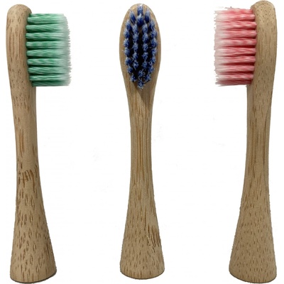 DentiCare Bambusové hlavice Měkké 3 ks