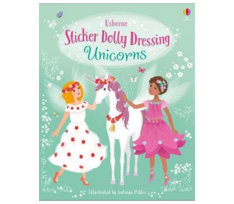 Sticker Dolly Dressing Unicorns