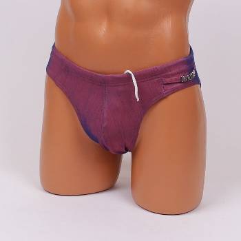 Бански слип в преливащ цвят