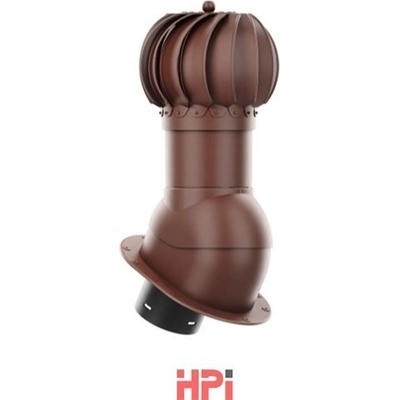 HPI Rotační odvětrávací set 150 mm pro šindel a rovné plechové krytiny hnědá