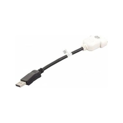 Dell DisplayPort/DVI-D Черен, Бяла