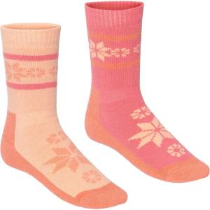 Kari Traa Дамски мериносови чорапи Kari Traa Women's Rusa Sock 2-Pack Winter socks - Gum - размер 39-41 (EU) (201-4291-1912)