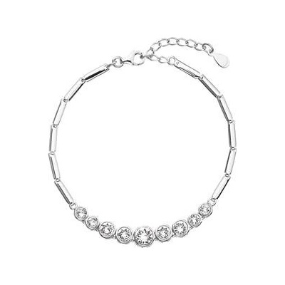 Pavona stříbrný s krystaly Crystals from Swarovski 33111.1