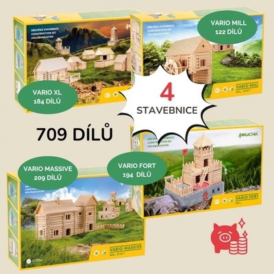 Walachia Stavebnice VÝHODNÝ SET 709