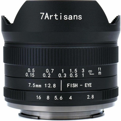 7Artisans 7.5mm F2.8 II M43
