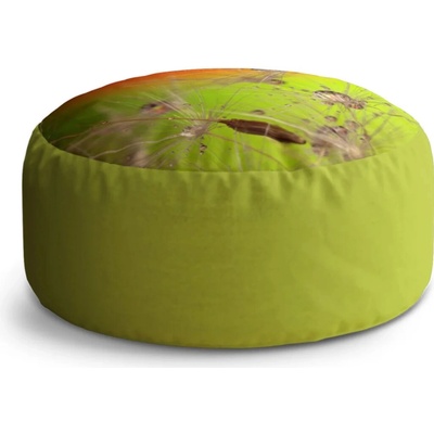 Sablio Taburet Circle Odkvetlé pampelišky: 38x48 cm