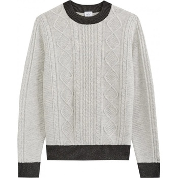 Celio pletený svetr Verybest se vzorem šedá
