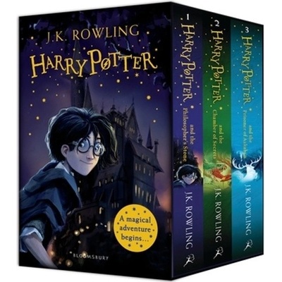 Harry Potter 1-3 Box Set - J.K. Rowling – Zboží Dáma