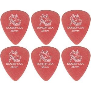 Dunlop 417R 0.58 Gator Grip Standard 6 Перце за китара (<![CDATA[417R58-6PACK-SET]]>)