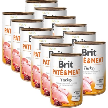 Brit Консерва Brit Paté & Meat Турция 12 x 400 г