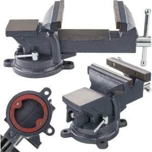 POWERMAT Въртящо се менгеме powermat pm-is-125t/ 125 мм (pm1236)