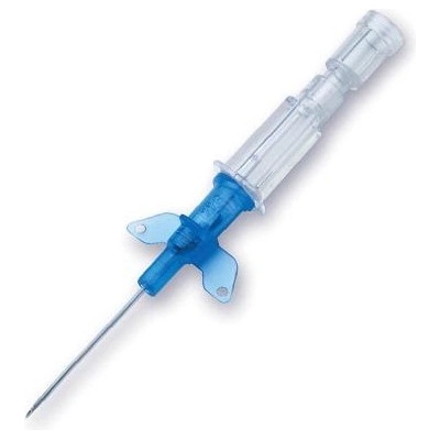 Introcan-W Safety Pur 22 G i.v, s krídelkami 0,9 x 25 mm modrá 50 ks