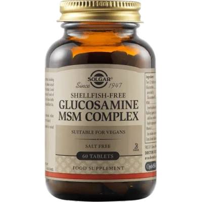 Solgar Glucosamine MSM Complex, 60 tablets