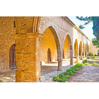 DIMEX ART s. r. o Флизелинов фототапет каменна галерия 375 x 250 см