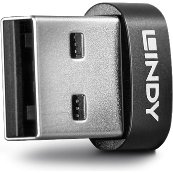 Lindy LNY-41884 : : Адаптер USB 2.0 Type A-М- към Type C-F-, Low Profile