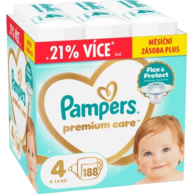 Pampers Premium Care 4 188 ks