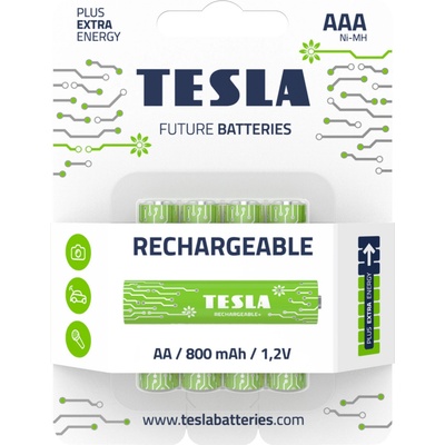 TESLA RECHARGEABLE+ AAA 800 mAh 4ks 1099137210