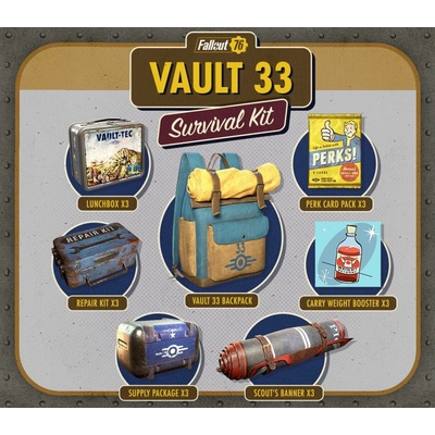 Fallout 76 - Vault 33 Survival Pack DLC