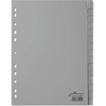 DURABLE Регистър DURABLE plastic A/4 A-Z 15 части сив 644210 (644210)