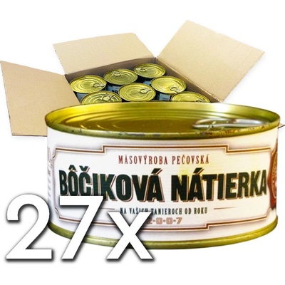 Mäsovýroba Pečovská Bôčiková nátierka kartón 27 x 280 g