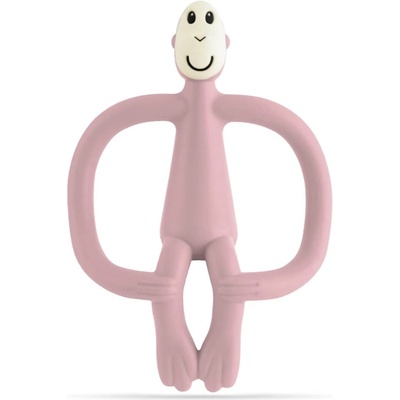 Matchstick Monkey Teething Toy and Gel Applicator гризалка с четка 2 в 1 Dusty Pink