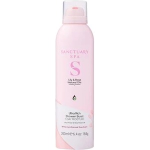 Sanctuary Spa Душ пяна Sanctuary Spa Lily and Rose с натурални масла 200 мл